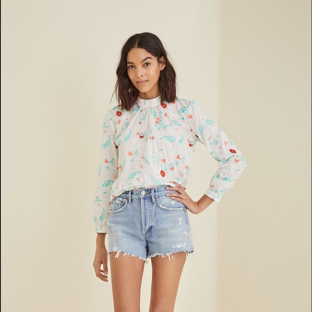 Amour Vert Jeanne Bouquet Long Sleeve
